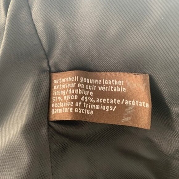 Danier Italian Leather Blazer Jacket - Picture 5 of 5